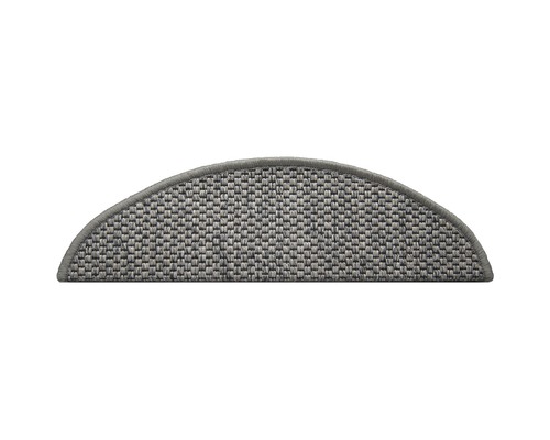 Halfronde trapmat